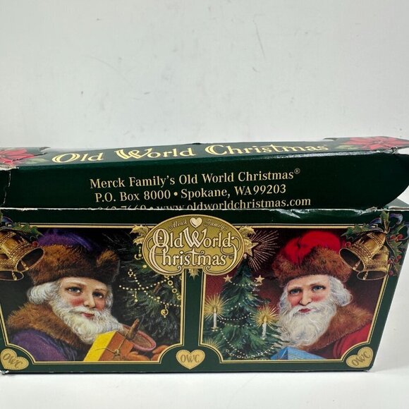 The Merck Family’s Old World Christmas "It's A Girl" Sigar Ornament In Box - Picture 8 of 11